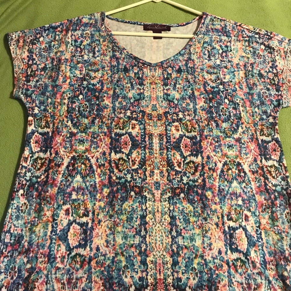 Gloria Vanderbilt shirt size L